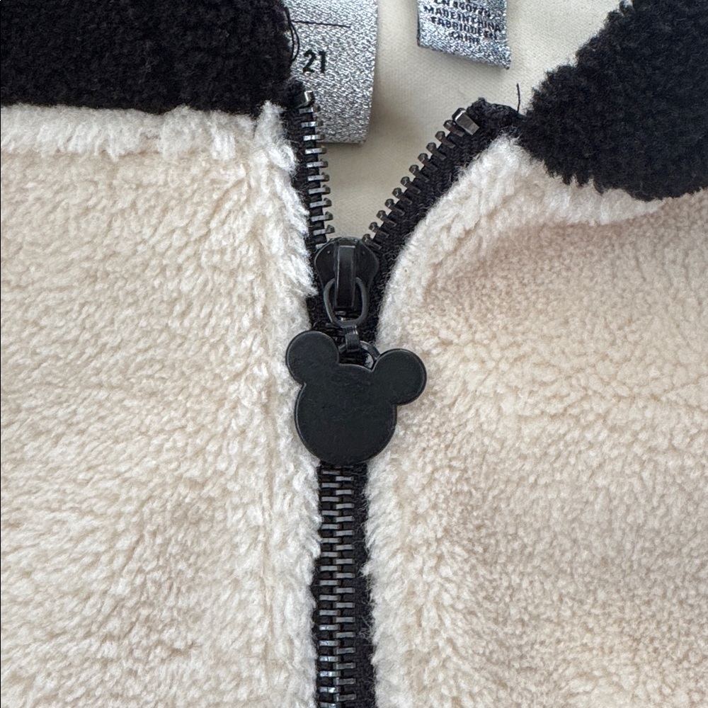 Forever 21 x Disney Black and Cream Hoodie with Ears 🖤 - Picture 9 of 9